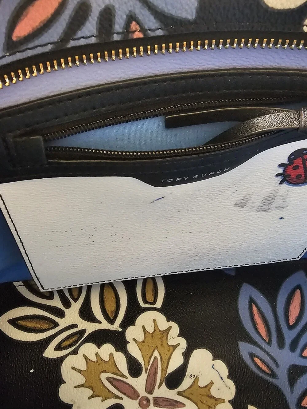Tory Burch kerrington floral Hopewell tote
